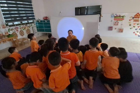 KPKH Tìm hiểu về ánh sáng lớp 5TA4