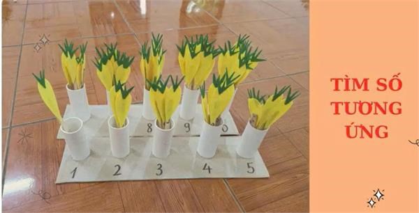 Đồ dùng tự tạo lớp 5TA6