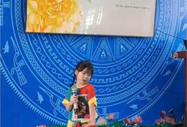 TIẾT MỤC NIỀM VUI CỦA EM DO BÉ AN NHIÊN BIỂU DIỄN