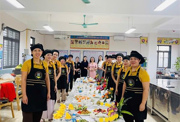 Hội thi nhân viên nuôi dưỡng giỏi cấp trường