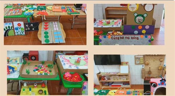 Đồ dùng lớp NTD4 & 3TC5