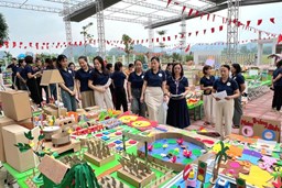 HỘI THI LÀM ĐỒ DÙNG, ĐỒ CHƠI TỰ TẠO, SÂN CHƠI SÁNG TẠO Ý NGHĨA
